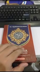 BEST SELLER AL-QURANULKARIM AL-AMZAR MUSHAF USTMANI TAJWID A5