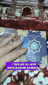 Al Quran SAKU SAMSIA 15 BARIS A7 SC 8x11cm Standar Kemenag RI Non Terjemah