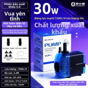 CHONGXIAOSHUAI | Bơm Nước Điều Chỉnh Lưu Lượng Cao Không Tiếng Ồn