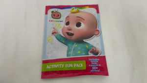 Cocomelon Activity Fun Pack For Kids With Colouring Book Colour Pencils & Stickers
