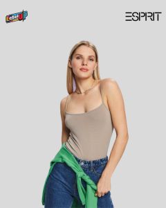 Tanktop Wanita Spageti Tali Kecil Polos Bahan Lembut Premium ESPRIT Bisa COD (GB-0564)