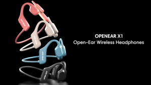 【✅SG READY STOCK】RICHMENTMALL Air X1  Wireless Earphone Bone Conduction Bluetooth Headphones Not In-ear IPX5 Waterproof Headset With Mic For Sports Run