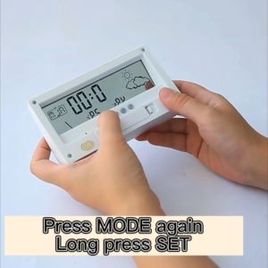 Multifunction Digital Time Table Clock Study Desk Table Decoration Jam Digital Meja Stationery supplies Table Time H03