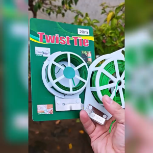 Garden Tie Wire with Cutter Plant Support Tie Wire for Tree Vine Branch Garden Plant Binding Tool