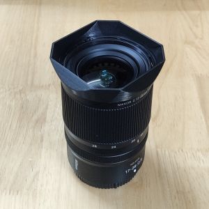 Square Nikon NIKKOR Z 17-28mm 1:2.8 Mirrorless Lens Hood Shade Compatible with Other Brand Cameras Digital Photo Accessory