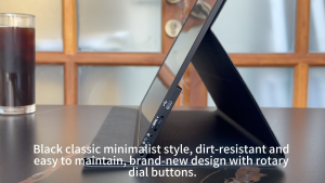 【Local Warehouse】ZOOMEDIN 14.5 4K Ultra-Slim Portable Monitor for Laptop100% SRGB External monitorDual Speaker Extender Display. with Smart Cover for LaptopPC Phone Xbox PS4/5 Switch【Delivered Whinin 72 Hours】