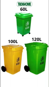Thùng Rác Cỡ Lớn Có Bánh Xe 30L 40L Việt Nhật 5341/5342 - TADAHOME