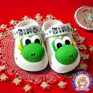 Dép khủng long Cheerful Mario JY-8009 dép sục cross bé trai gái 1-8 tuổi