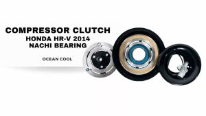 คลัชคอมแอร์ ฮอนด้า เอชอาร์วี ปี 2014 ลูกปืน NACHI MGC0184 COMPRESSOR CLUTCH HONDA HR-V 14 NACHI BEARING หน้าครัชคอมแอร์ เอชอาร์-วี