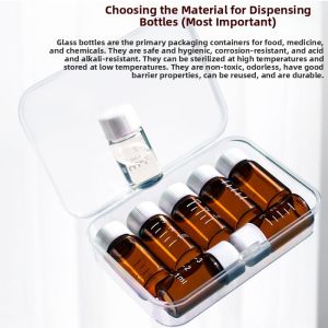 XIANXINGREN | Lightproof Moisture-Proof Sealed Liquid Dispensing Medicine Glass Bottle