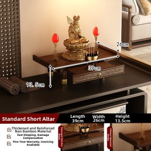 TUOJUE | Small Chinese Guanyin Buddha Shrine Altar