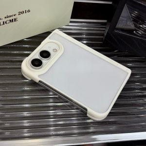 For iPhone Duo Wide Folding Luxury Axis Protective Matte Phone Case for iPhone DUO 2026 Hinge Protection Explosion Proof Cover