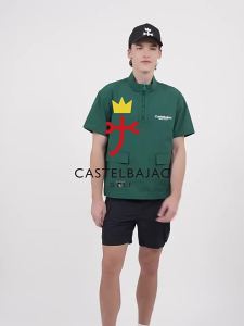 CASTELBAJAC GOLF | Summer Comfort Loose Fitting Stand Collar T-shirt