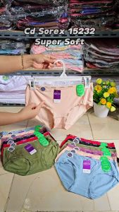 Celana Dalam Wanita Sorex 15232: List Super Soft & Desain Nyaman