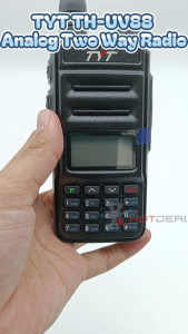 tyt th uv88 dualband tri power walkie talkie