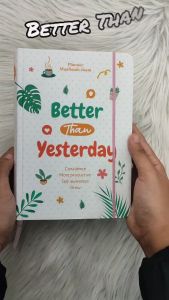 Buku Better Than Yesterday Planner Muslimah Juara: Meningkatkan Produktivitas & Kesadaran Diri
