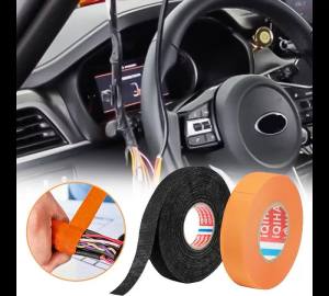 10M Automotive Wire Harness Tape Cloth Tape Heat Resistant Flame Retardant Noise Reduction Insulation Cable Wrap for Car Wiring