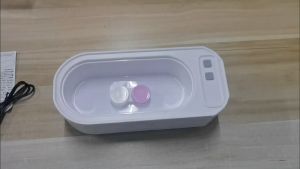Ultrasonic Rechargeable Portable Mini Cleaning Machine Washing Jewelry Eyeglass Glasses Cleaner High Frequency