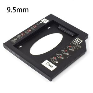 9.5mm 12.7mm Laptop Optical Bay HDD SSD Caddy Plastic Hard Drive Bracket Slim Hard Disk Mounting Frame for Notebook Optical Driv