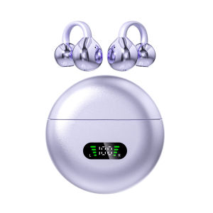 Sport Open Ear Clip Wireless Bluetooth Headphones with LED Power Display Earphone for Xiaomi Huawei Earbuds Music Gaming Headset