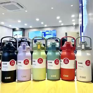 [ขวดน้ำสแตนเลส 1.3L] 316 กระติกเก็บอุณหภูมิ J072