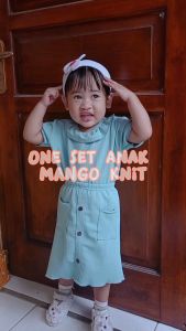 Setelan One Set Model Rok Bahan Knit Premium Baby Usia 0 - 18 bulan