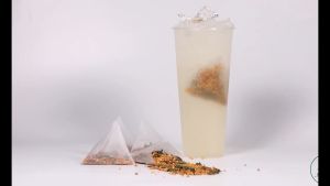 300g 玄米茶三角包日式寿司店玄米茶包 High Quality Genmaicha Japanese Sushi Restaurant Tea Bags Small Bags Steamed Green Tea