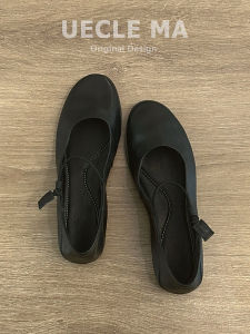 MASHUJIA | Vintage Genuine Leather Flat Shoes