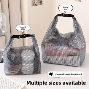 MONLEYTA | Waterproof Fitness Swimming Large Capacity Binding Bag Mens Clothing Outdoor Travel Dry Wet Separation Wash Bag Storage Bag