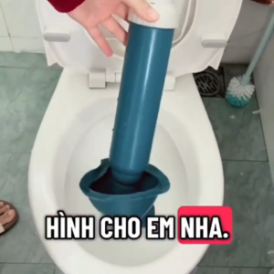 Cây Bơm Thụt Thông Tắc Bồn Cầu Khí Nén Phiên Bản Nâng Cấp Cực Mạnh Thông Nhanh Tức Thì Chỉ Vài Phút - Tổng Kho Huy Liên
