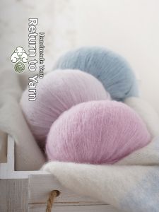 LOVEYARN | Goat Cashmere Silky Fine Yarn For Handmade Knitting