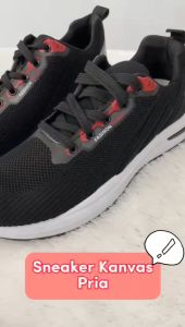 Sepatu Sneakers Kanvas Pria Import: M109 Sneakers Olahraga Pria Kanvas Import