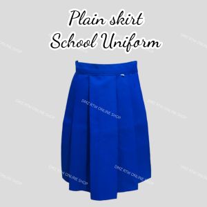 ROYAL BLUE PLAIN SKIRT SCHOOL UNIFORM