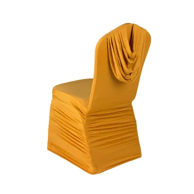 Decorative Full-cover Solid Color Stretch Dining Chair Covers
