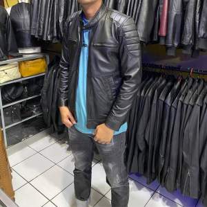 Jaket kulit domba model racing terbaru /jaket kulit touring