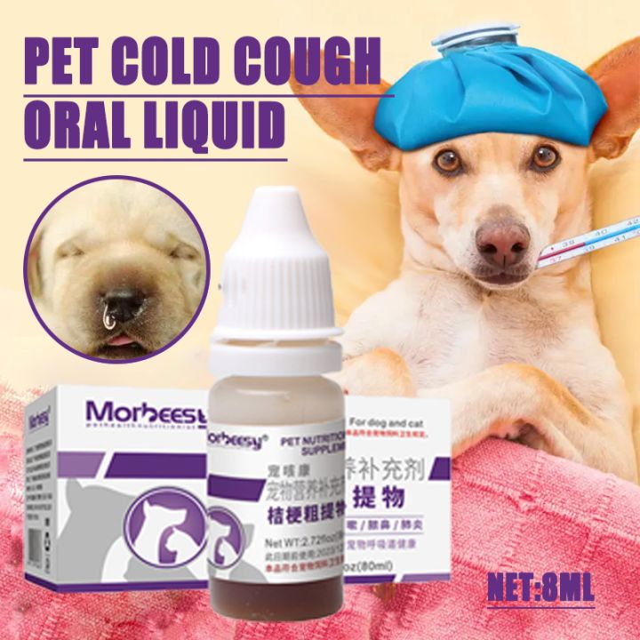 Pet Medicine for Treating Fever Cough Medicine Cat and Dog Cold Medicine Pet Cough and Asthma