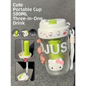 BAIXITANG | Straw Leakproof Teaware Plastic Tumbler