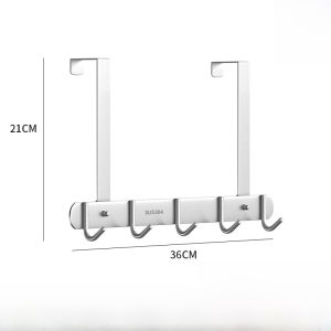 Móc Treo Quần Áo Sau Cửa Không Cần Khoan Móc Treo Quần Áo Gắn Tường Chịu Lực 10kg Móc Treo Quần Áo Bằng Thép Không Gỉ
