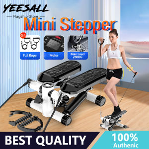 Yeesall Pedal Exerciser Mini Stepper Step Up Pedal Exerciser Exercise machine for walking up stairs 【Same Day Delivery】Electronic Display Mini stepper leg exercise machine
