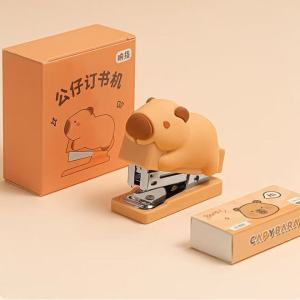 Bộ Máy Đinh Mini Capibara Bộ Máy Đinh Sách Học Sinh Nhỏ Gọn Dễ Sử Dụng Phụ Kiện Văn Phòng Phẩm Dành Cho Trẻ Em