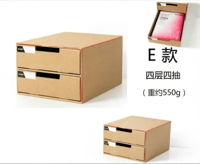OUFENGHUADU | Hộp Đựng Giày Drawer Trong Suốt Bằng Giấy Dày
