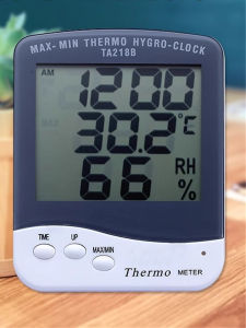 TA-218B Electronic Humidity Thermometer Home Indoor Baby Room Use Greenhouse Office Digital Temperature Humidity Meter