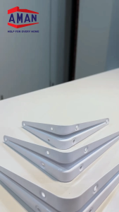 L Bracket Wall Light Duty Shelf Brackets Shelf Shelve Corner Brace Bracket Connector Besi Sesiku L Dinding 4" 5" 6"