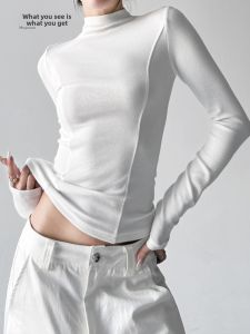 MUYUZI | Slim Fit Half Turtleneck Base Layer