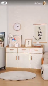 ตู้ครัว ตู้รองเท้า ตู้เก็บของ ตู้เก็บของในครัว ตู้ทรงเตี้ย ตู้เอกสาร ใช้งานได้เอนกประสงค์ วางไมโครเวฟได้ เก็บของในครัว รับน้ำหนักและเก็บของได้เยอะ