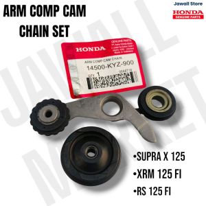 Arm Comp Cam Chain Genuine for Supra X 125 XRM 125/FI RS 125/FI .. 14500-KYZ-900 OEM Roller Guide Part – Ensures Proper Chain Tension and Smooth Engine Timing | PT Jawalls OEM Motor Parts . ROLLER GUIDE PARTS!!