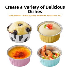 JIFANPAUL | Reusable Oven Safe Pudding Foil Bowls