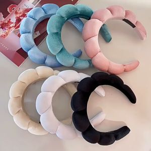 Gratis Ongkir - Hairband Cloud Tebal Empuk / Bando Shell Busa Tebal
