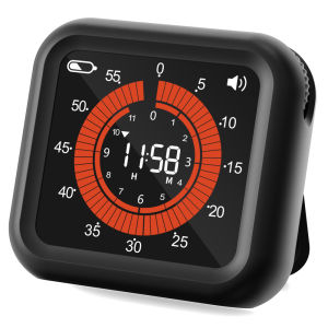 2025 Visual Kitchen Timer High Precision Manual Rotating Electronic Countdown Stopwatch Suitable for Kitchen and Classroom