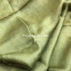 Vải Lụa Tơ Tằm Palacesik hoa hồng màu xanh cốm may áo bà ba áo dài và các loại váy đầm